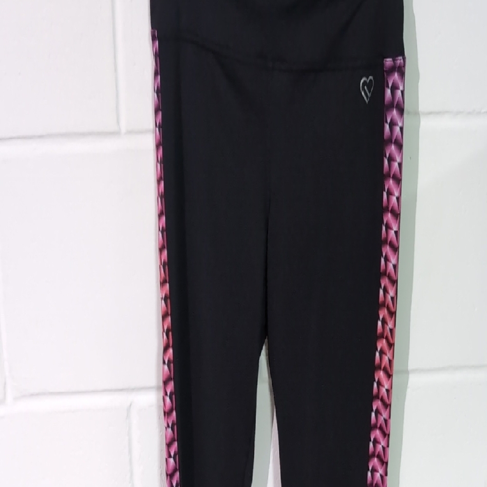 Black and Pink  Leggings